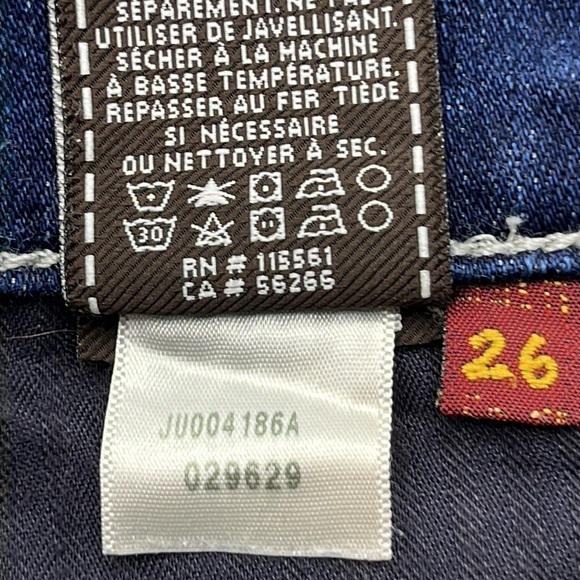 7 For All Mankind Gwenevere Ankle Mid Rise Size 26 - Picture 12 of 16